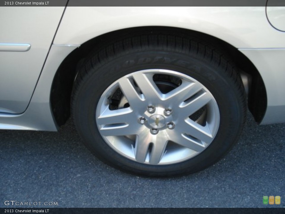 2013 Chevrolet Impala LT Wheel and Tire Photo #69826603