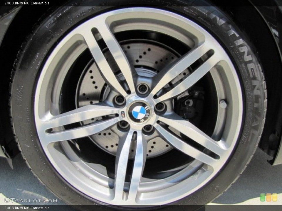 2008 BMW M6 Convertible Wheel and Tire Photo #69831250