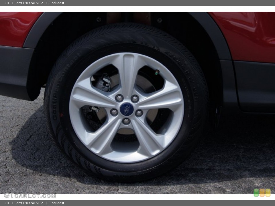 2013 Ford Escape SE 2.0L EcoBoost Wheel and Tire Photo #69831985