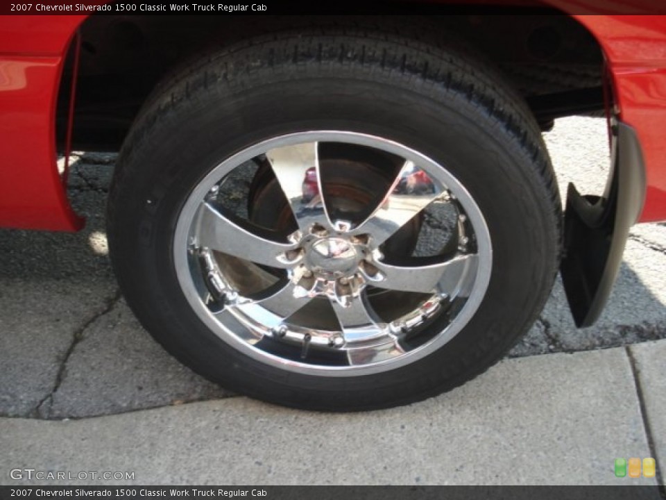 2007 Chevrolet Silverado 1500 Custom Wheel and Tire Photo #69836287