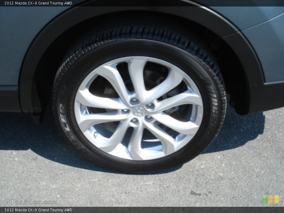 2012 Mazda CX-9 Grand Touring AWD Wheel and Tire Photo #69842746