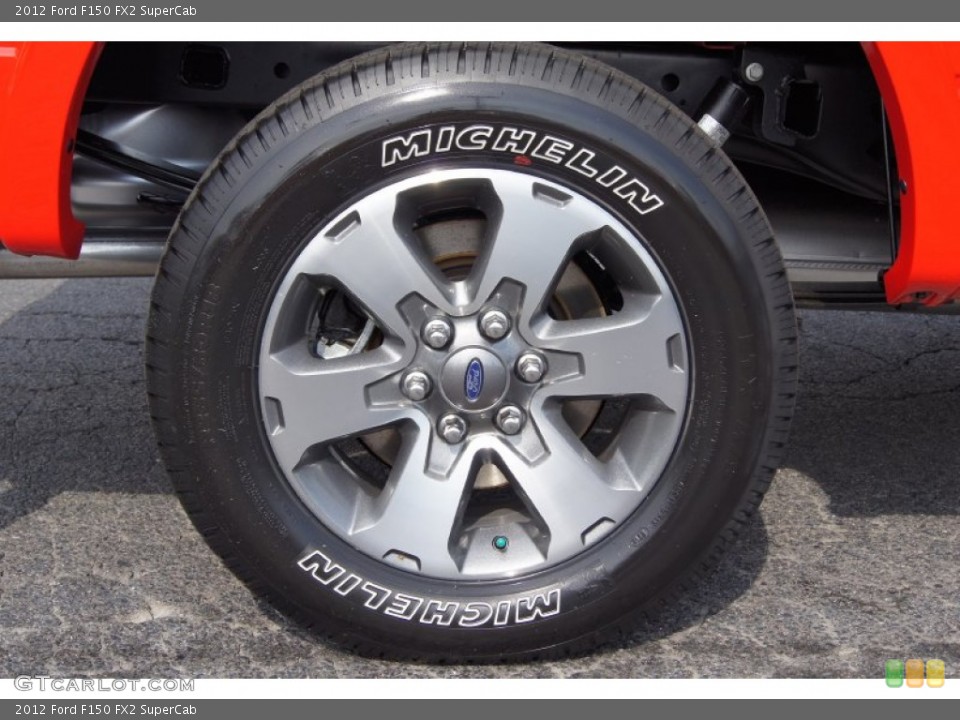 2012 Ford F150 FX2 SuperCab Wheel and Tire Photo #69844021