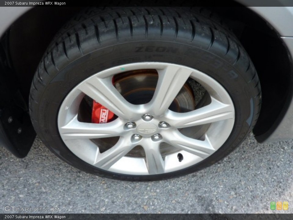 2007 Subaru Impreza WRX Wagon Wheel and Tire Photo #69845970