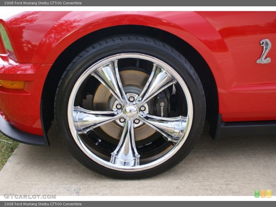 2008 Ford Mustang Custom Wheel and Tire Photo #69847384