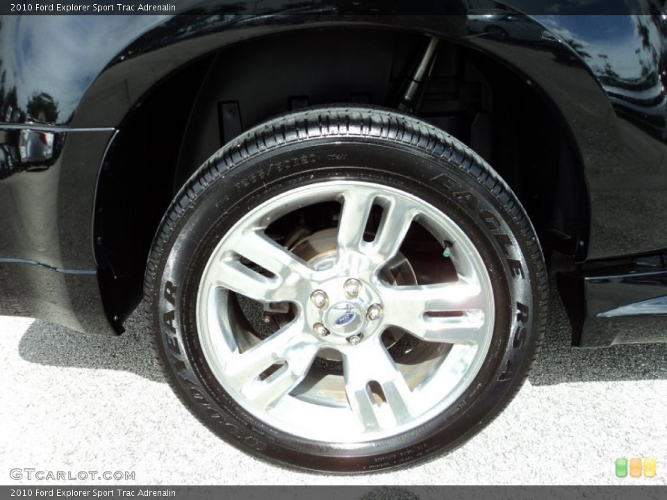 2010 Ford Explorer Sport Trac Adrenalin Wheel and Tire Photo #69848788