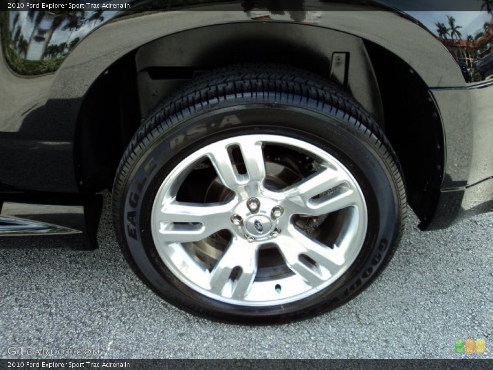 2010 Ford Explorer Sport Trac Adrenalin Wheel and Tire Photo #69848842