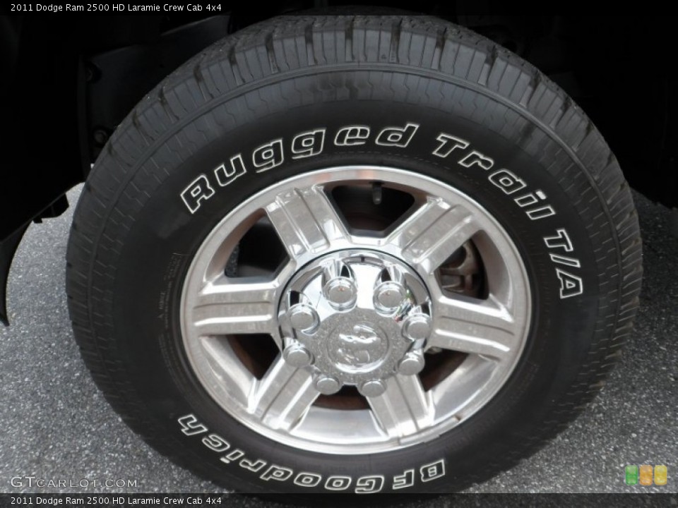 2011 Dodge Ram 2500 HD Laramie Crew Cab 4x4 Wheel and Tire Photo #69849521