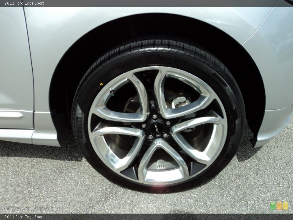 2011 Ford Edge Sport Wheel and Tire Photo #69850015