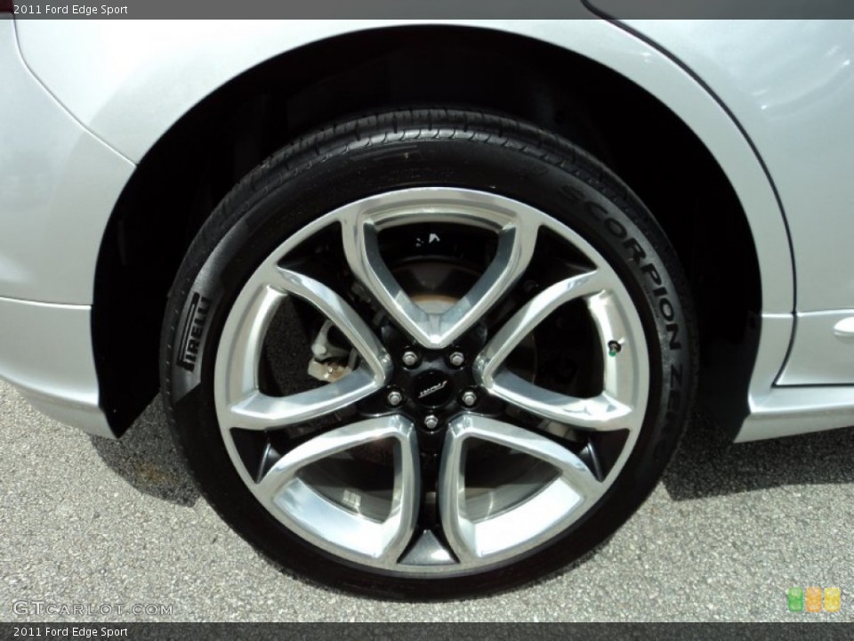 2011 Ford Edge Sport Wheel and Tire Photo #69850027