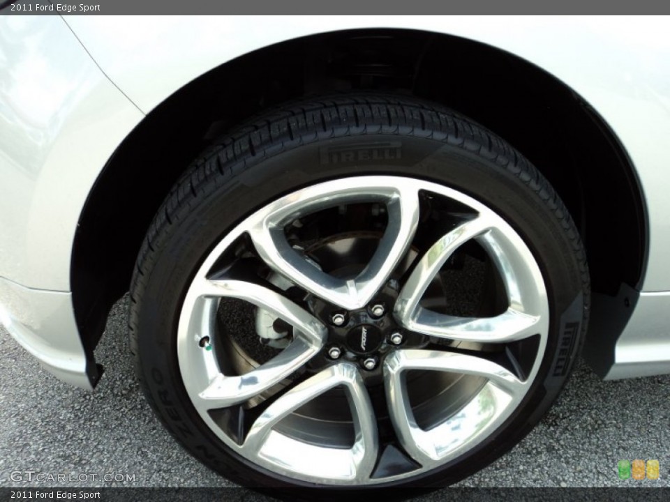 2011 Ford Edge Sport Wheel and Tire Photo #69850090