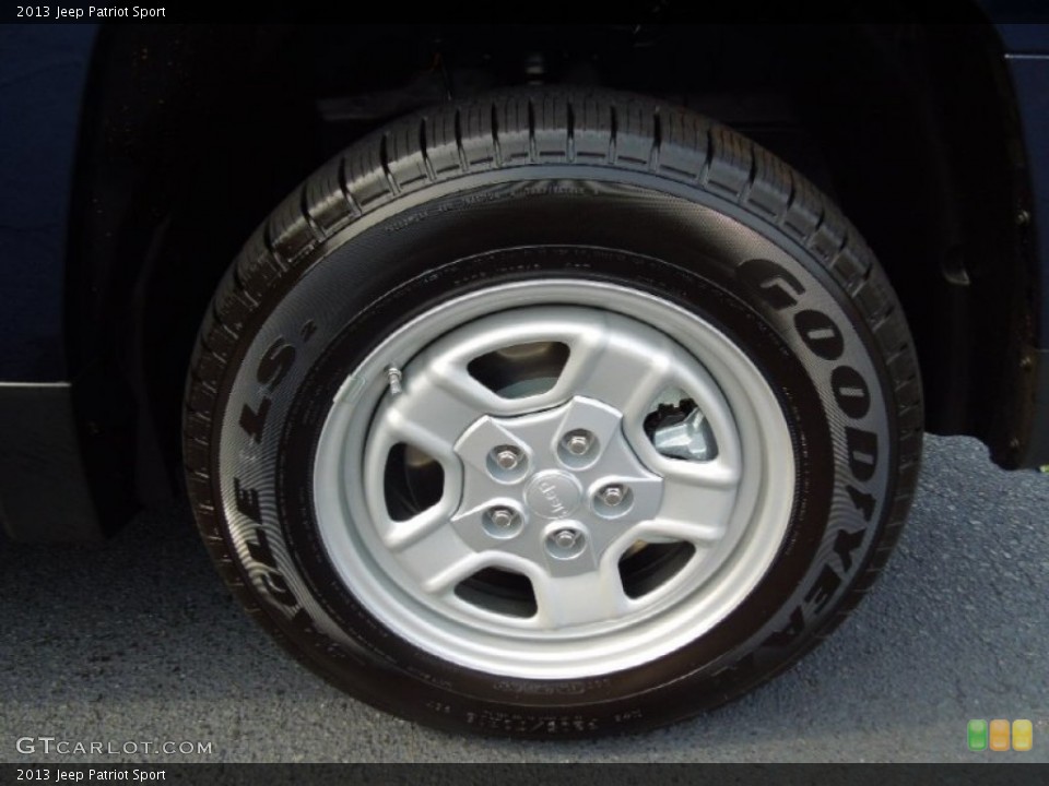 2013 Jeep Patriot Sport Wheel and Tire Photo #69851479