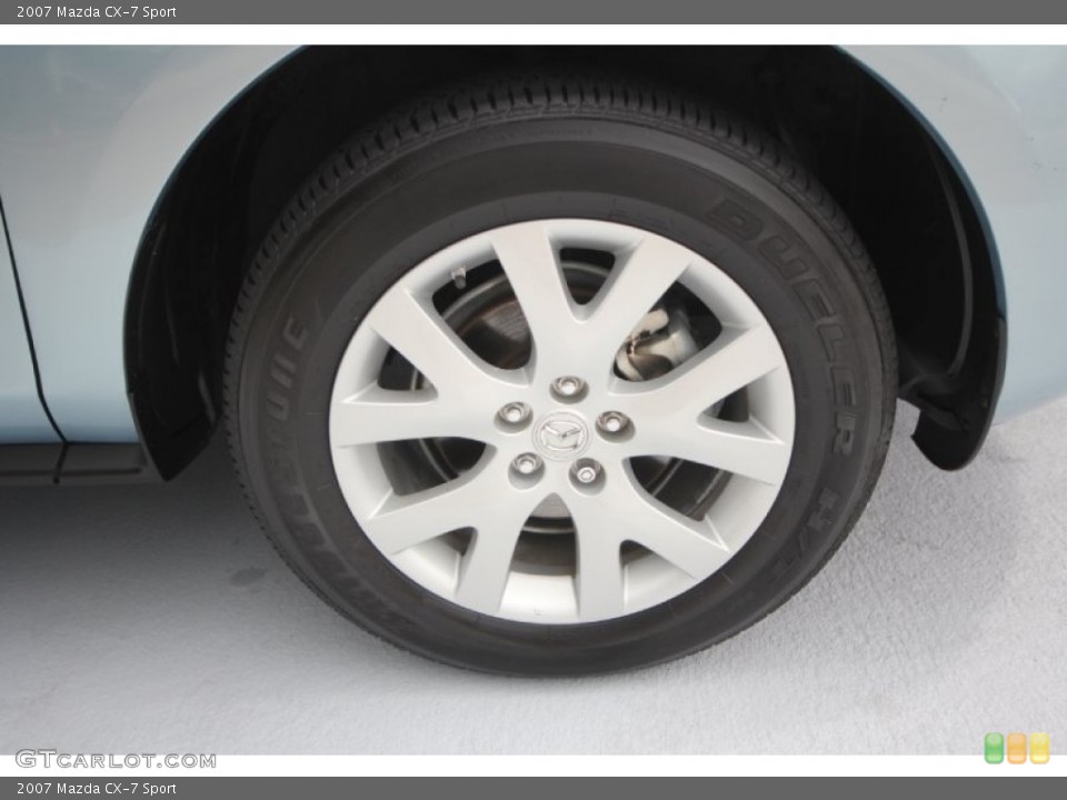 2007 Mazda CX-7 Sport Wheel and Tire Photo #69856153