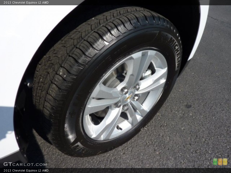 2013 Chevrolet Equinox LS AWD Wheel and Tire Photo #69857035