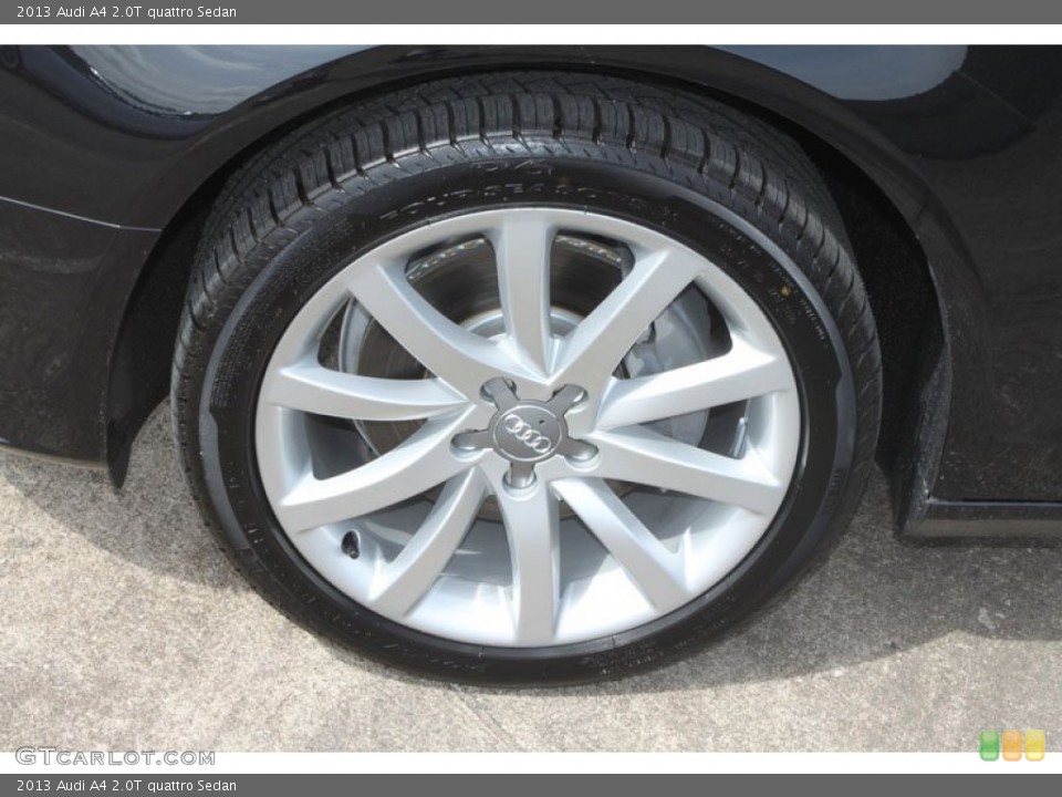 2013 Audi A4 2.0T quattro Sedan Wheel and Tire Photo #69858808
