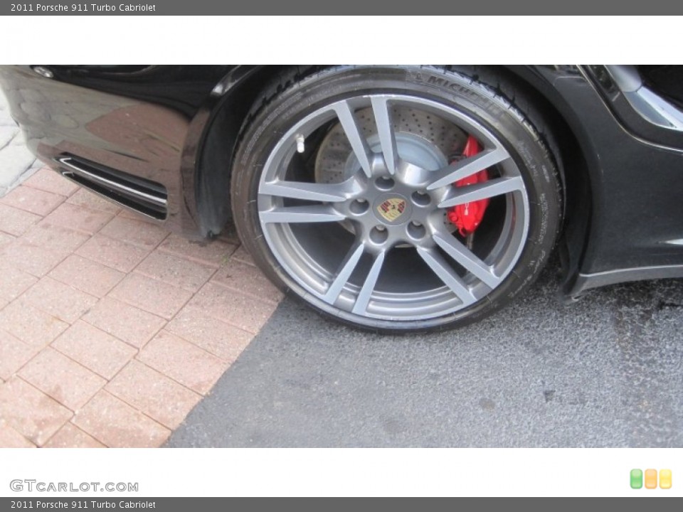 2011 Porsche 911 Turbo Cabriolet Wheel and Tire Photo #69859784