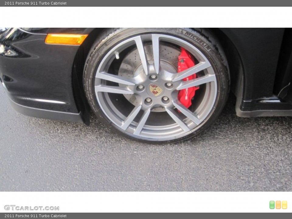 2011 Porsche 911 Turbo Cabriolet Wheel and Tire Photo #69859803