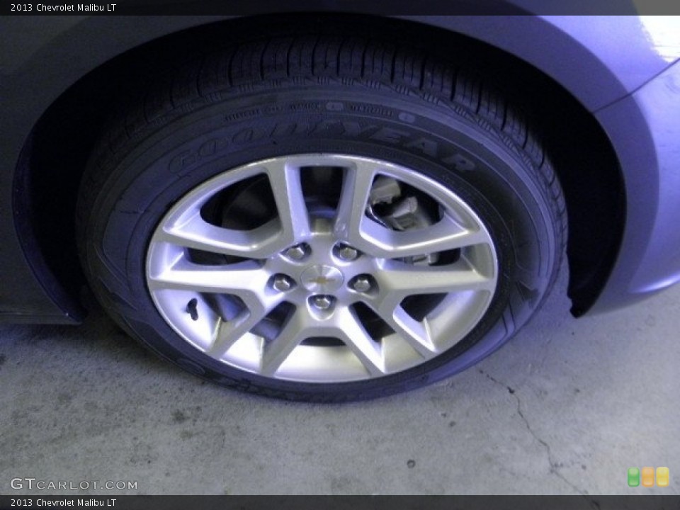 2013 Chevrolet Malibu LT Wheel and Tire Photo #69863023