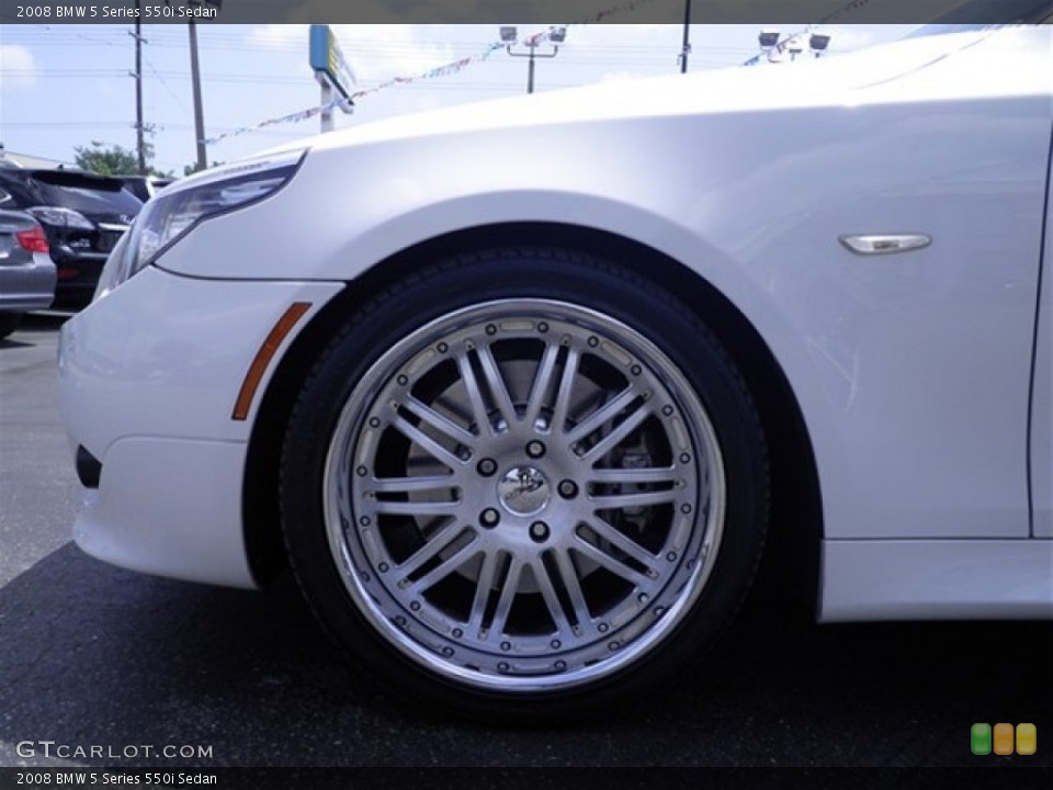 2008 BMW 5 Series Custom Wheel and Tire Photo #69871903