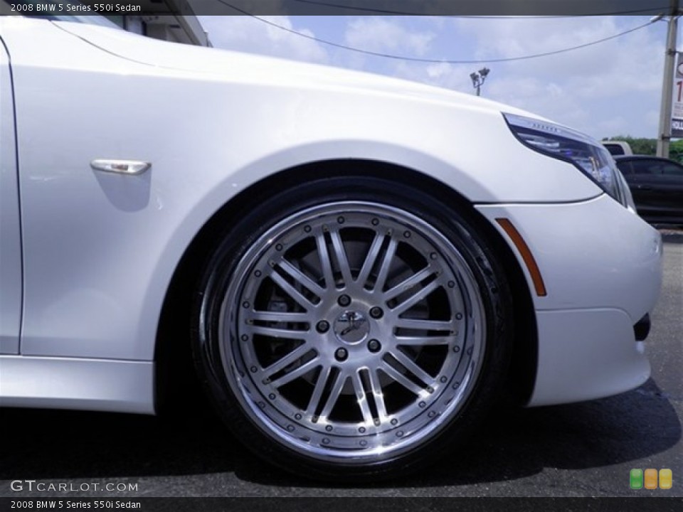 2008 BMW 5 Series Custom Wheel and Tire Photo #69872032