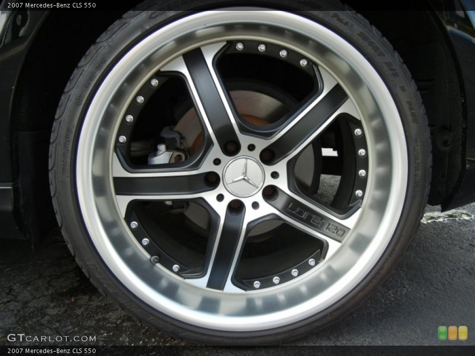 2007 Mercedes-Benz CLS Custom Wheel and Tire Photo #69872490