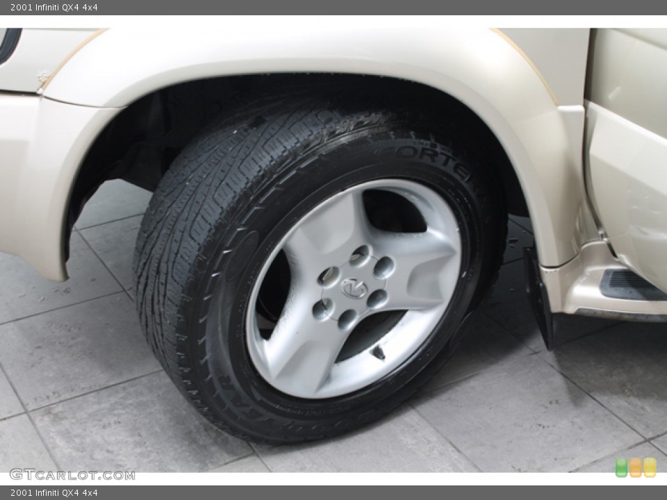 2001 Infiniti QX4 4x4 Wheel and Tire Photo #69874060