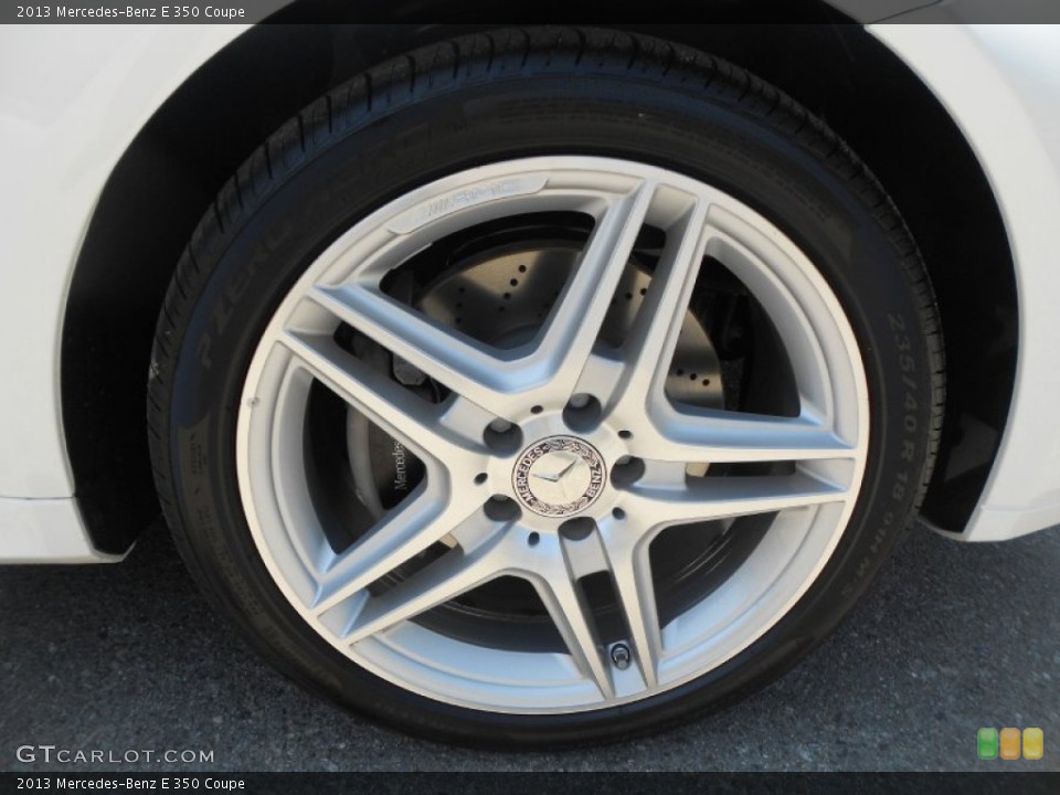 2013 Mercedes-Benz E 350 Coupe Wheel and Tire Photo #69880129