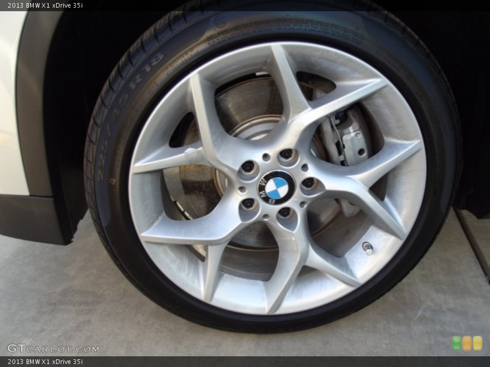 2013 BMW X1 xDrive 35i Wheel and Tire Photo #69880192