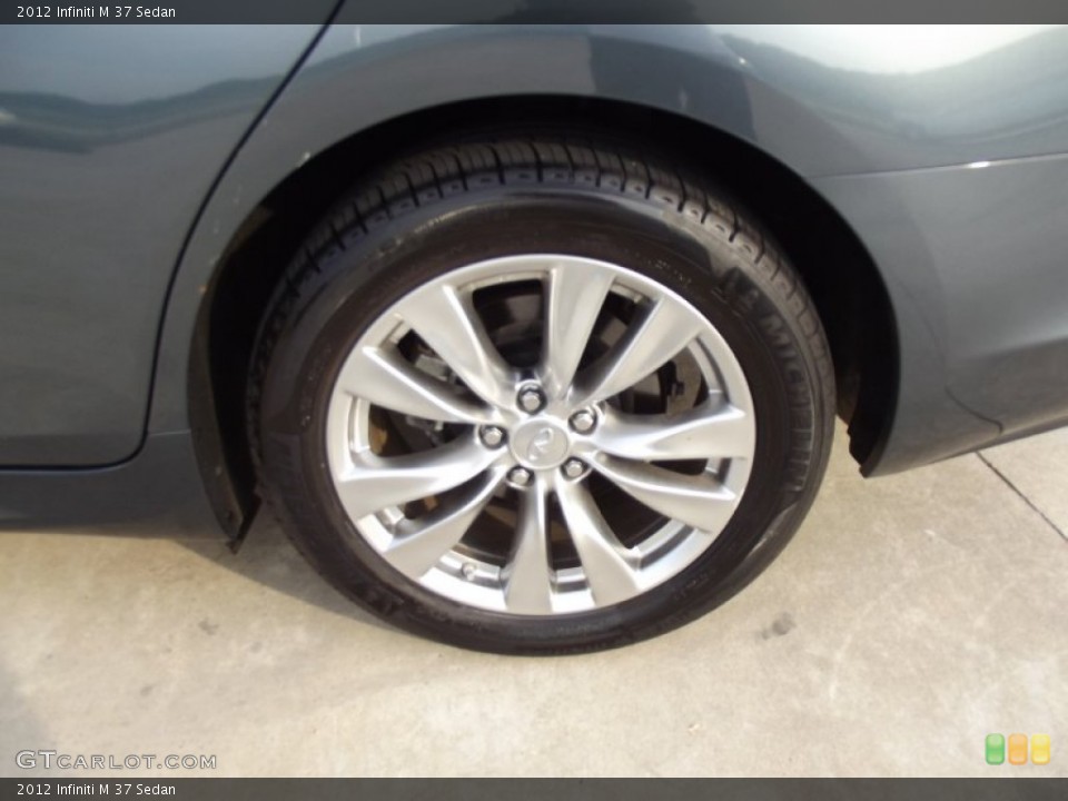 2012 Infiniti M 37 Sedan Wheel and Tire Photo #69880805