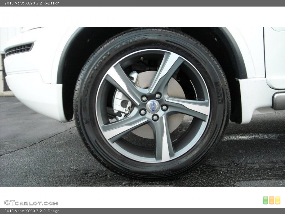 2013 Volvo XC90 3.2 R-Design Wheel and Tire Photo #69881517