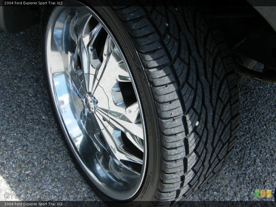 2004 Ford Explorer Sport Trac Custom Wheel and Tire Photo #698824