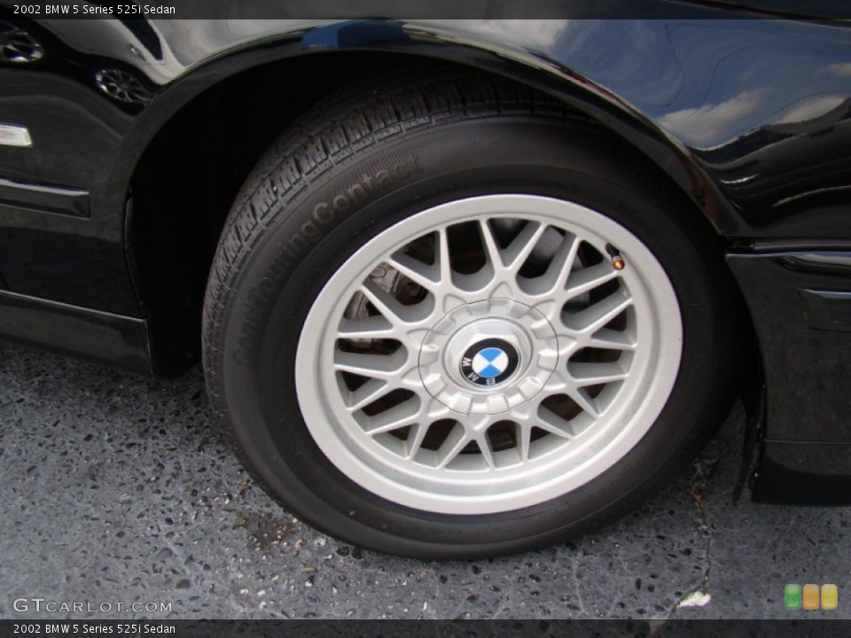 2002 BMW 5 Series 525i Sedan Wheel and Tire Photo #69885208