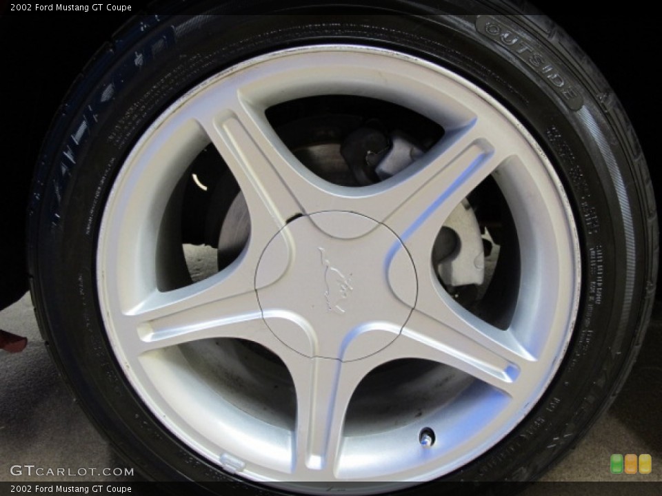 2002 Ford Mustang GT Coupe Wheel and Tire Photo #69887965