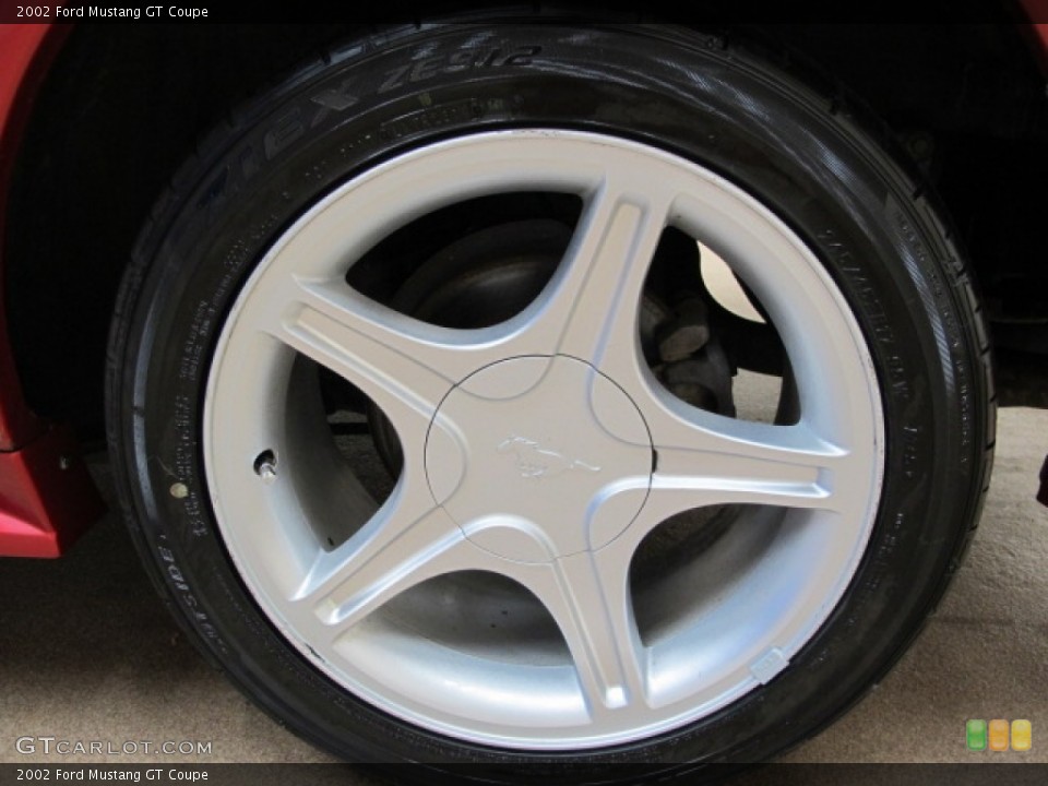 2002 Ford Mustang GT Coupe Wheel and Tire Photo #69887974