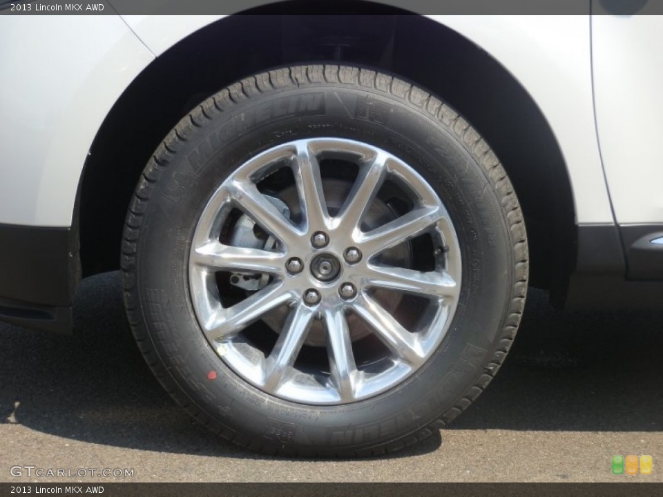 2013 Lincoln MKX AWD Wheel and Tire Photo #69892921