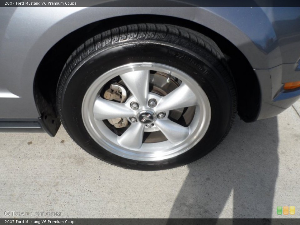 2007 Ford Mustang V6 Premium Coupe Wheel and Tire Photo #69895948