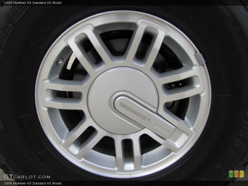 2006 Hummer H3  Wheel and Tire Photo #69902506