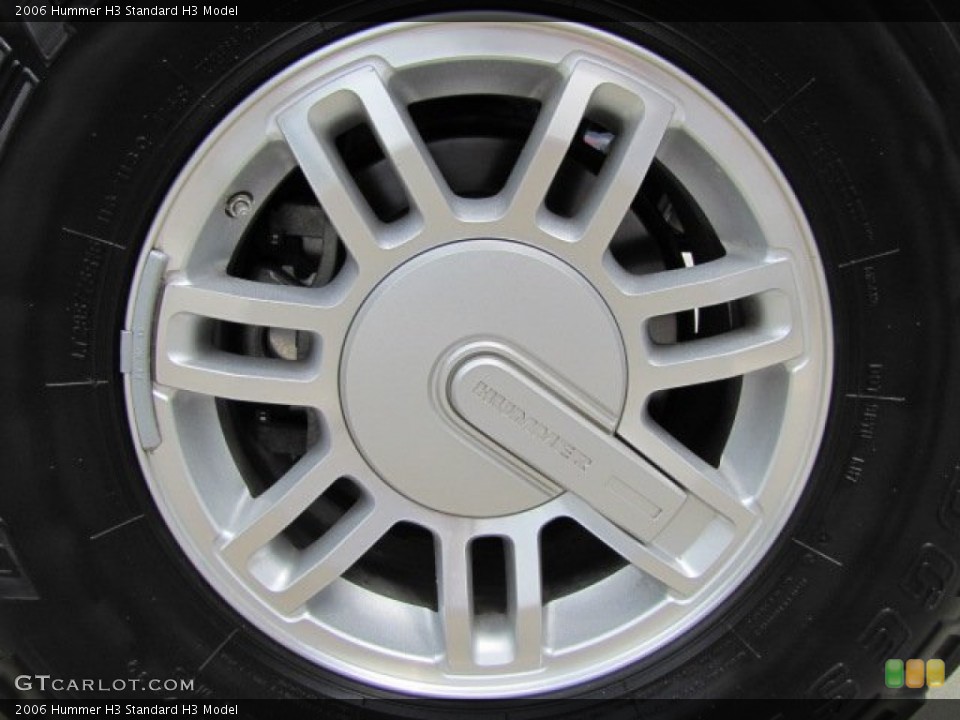 2006 Hummer H3  Wheel and Tire Photo #69902524