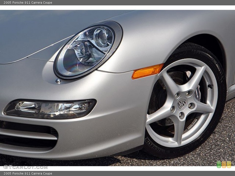 2005 Porsche 911 Carrera Coupe Wheel and Tire Photo #69910409