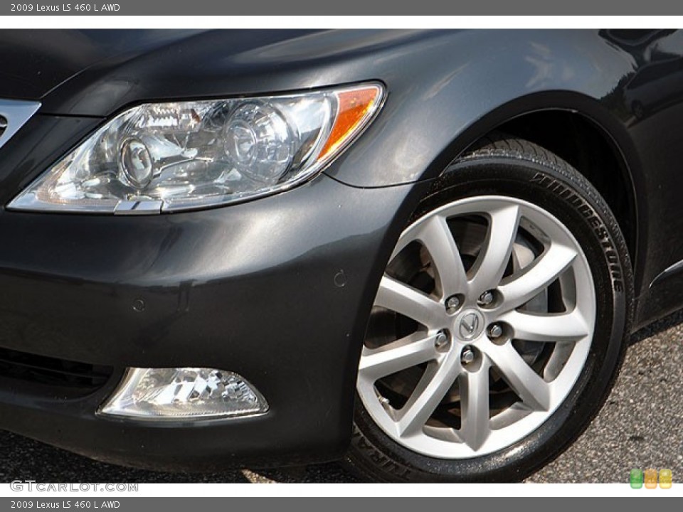 2009 Lexus LS 460 L AWD Wheel and Tire Photo #69910883