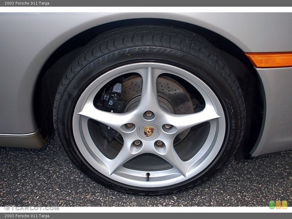 2003 Porsche 911 Targa Wheel and Tire Photo #69914891