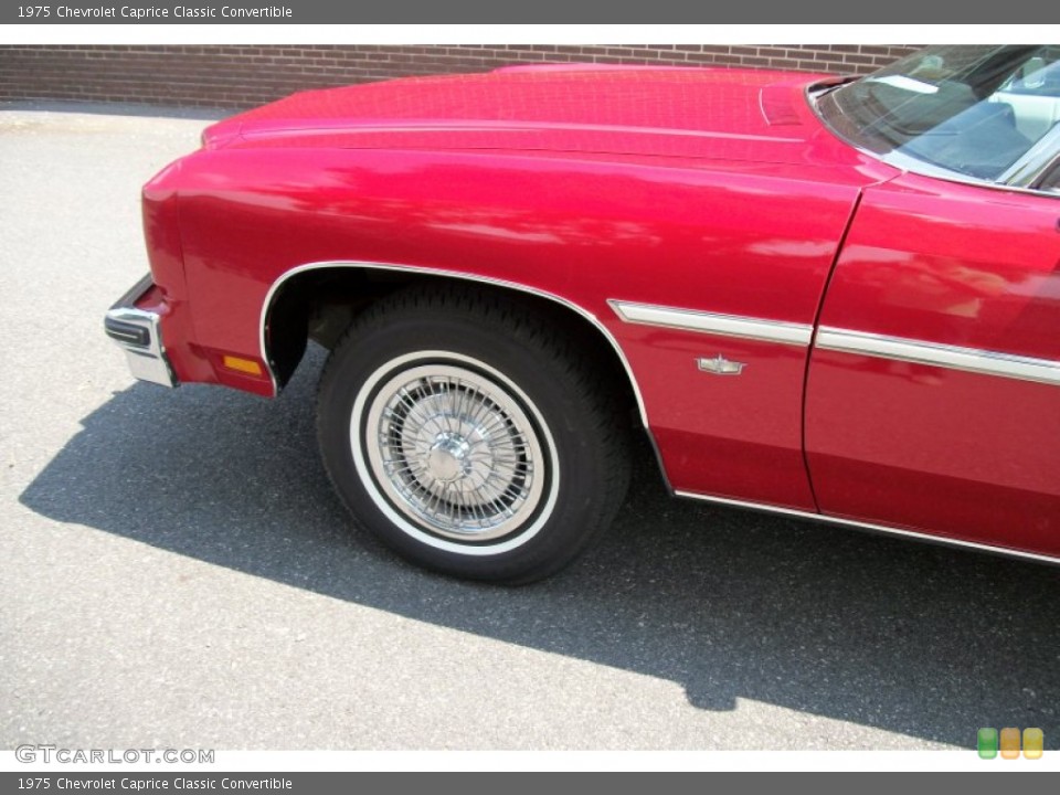 1975 Chevrolet Caprice Classic Convertible Wheel and Tire Photo #69919655