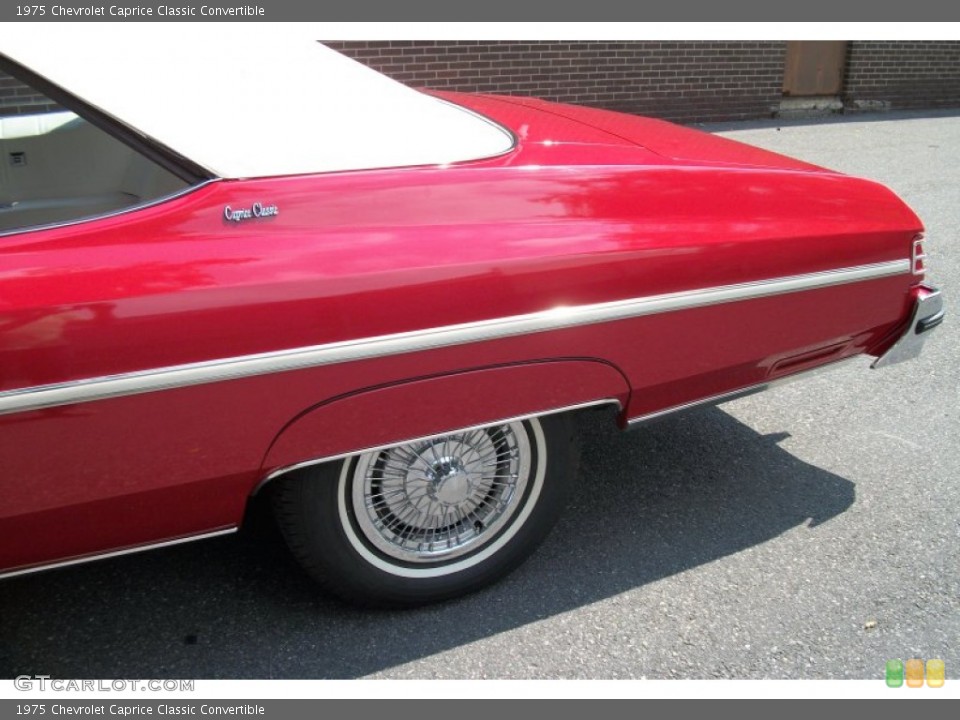 1975 Chevrolet Caprice Classic Convertible Wheel and Tire Photo #69919673