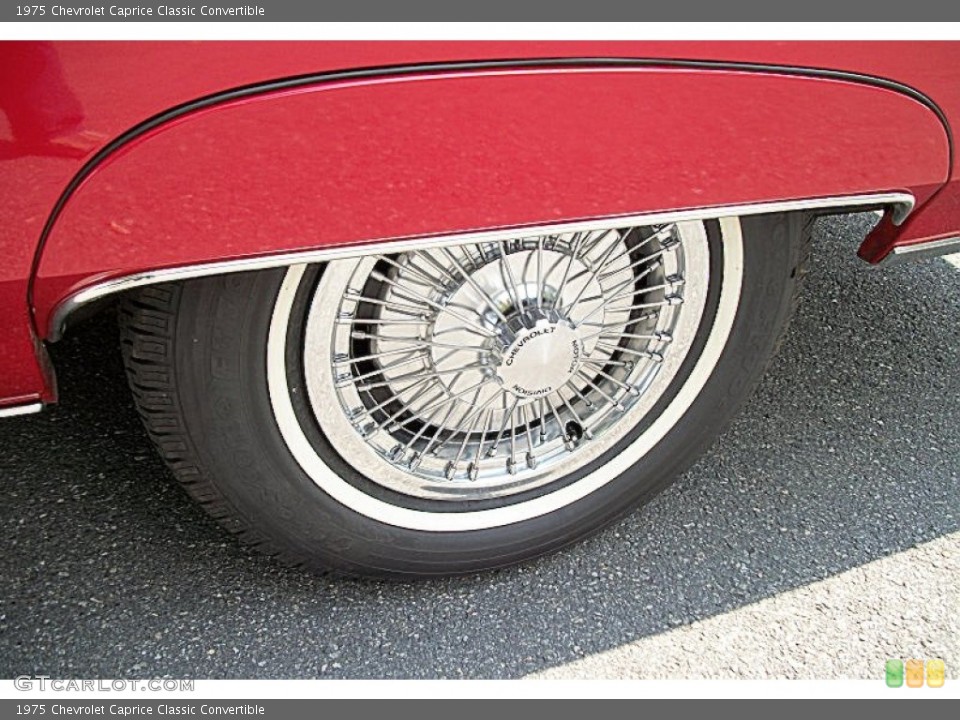 1975 Chevrolet Caprice Classic Convertible Wheel and Tire Photo #69919776