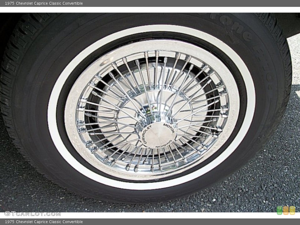 1975 Chevrolet Caprice Classic Wheels and Tires