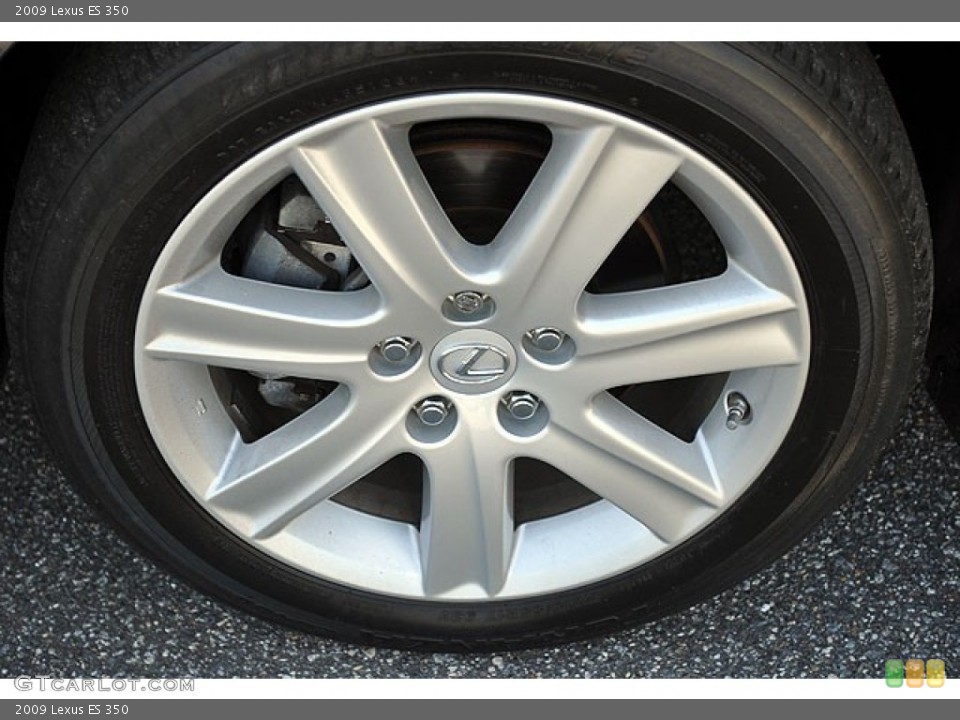 2009 Lexus ES 350 Wheel and Tire Photo #69922601