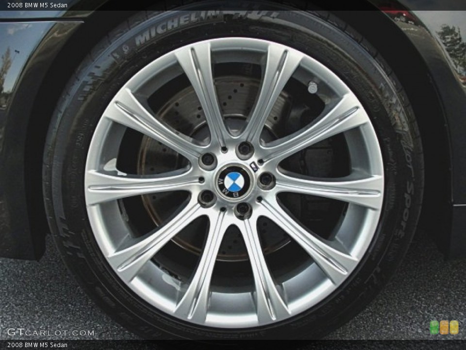 2008 BMW M5 Sedan Wheel and Tire Photo #69923966
