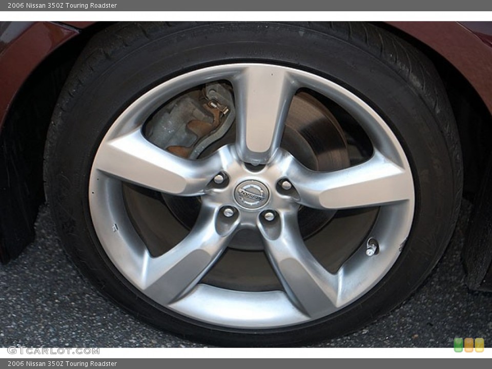2006 Nissan 350Z Touring Roadster Wheel and Tire Photo #69924491