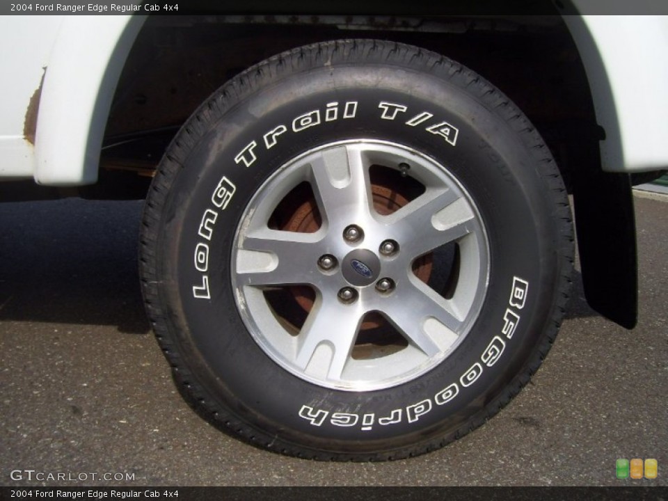 2004 Ford Ranger Edge Regular Cab 4x4 Wheel and Tire Photo #69927898