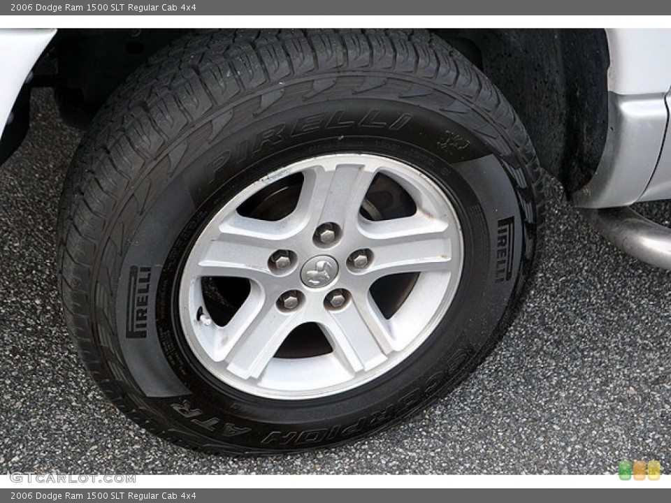2006 Dodge Ram 1500 SLT Regular Cab 4x4 Wheel and Tire Photo #69929975