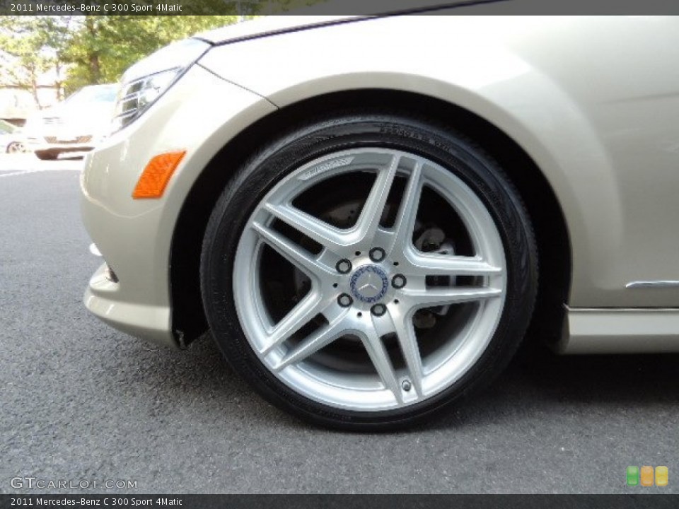 2011 Mercedes-Benz C 300 Sport 4Matic Wheel and Tire Photo #69932257
